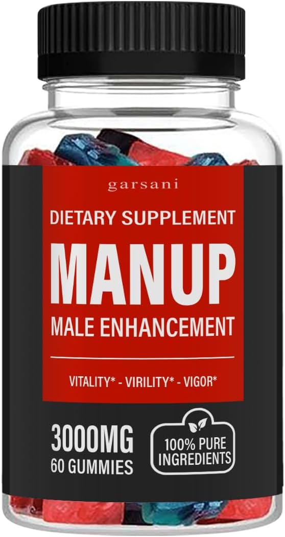 Man Up Gummies - ManUp Gummies Single, 60 Gummies