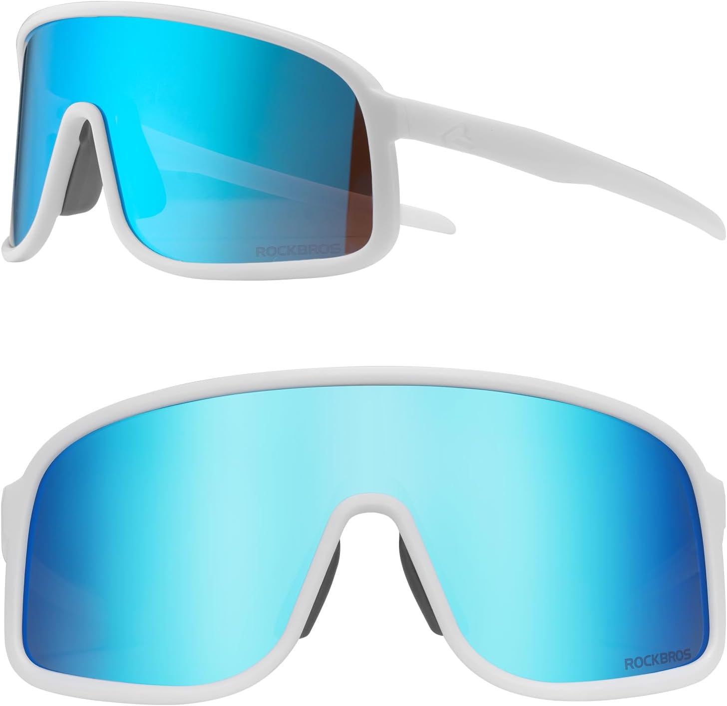 ROCKBROS Polarized Cycling Glasses Baseball Sunglasses Polarized Sunglasses for Men Womens UV400 Sports Sunglasses