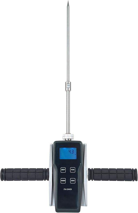 FM-204DJ Digital Soil Penetrometer, 1000N Soil Compaction Tester