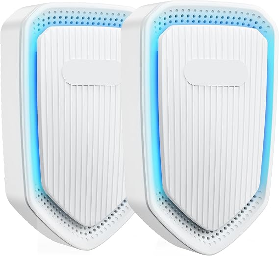 Plug In Negative Ion Air Purifiers Air Ionizers Quiet Air Freshener for Home Bedroom Office Basement - Portable Mini Air Cleaner Odor, Smoke, Dust, Pet Smell