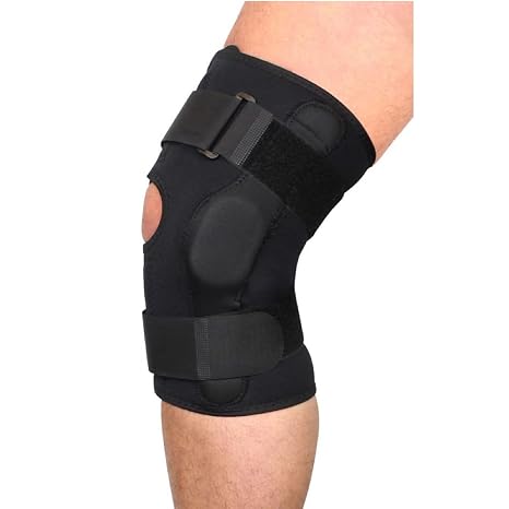 Brace Direct Hinged Knee Brace for ACL MCL PCL - Open Patella Knee Wrap