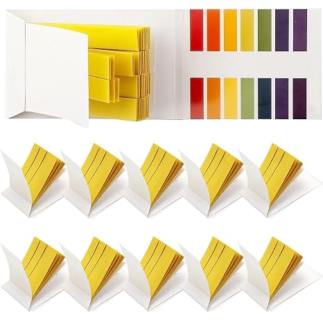 800 Strips pH 1-14 Test Paper Litmus Paper Extensive Test Paper Test Indicator for Drug Testing Soil Water soap Aquariums Testing, 10 Pack