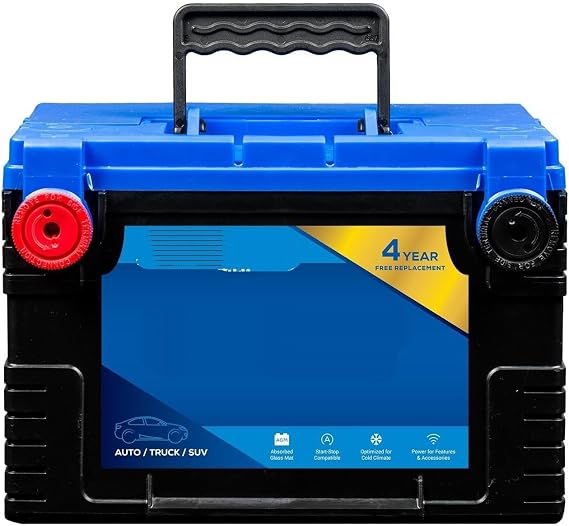Mechanics Choice Vehicle Battery for 1959-2023 Buick, Cadillac, Checker, Chevrolet, DeLorean, Dodge, GMC, Isuzu, Jaguar, Oldsmobile, Pontiac, Saab, Saturn, Workhorse