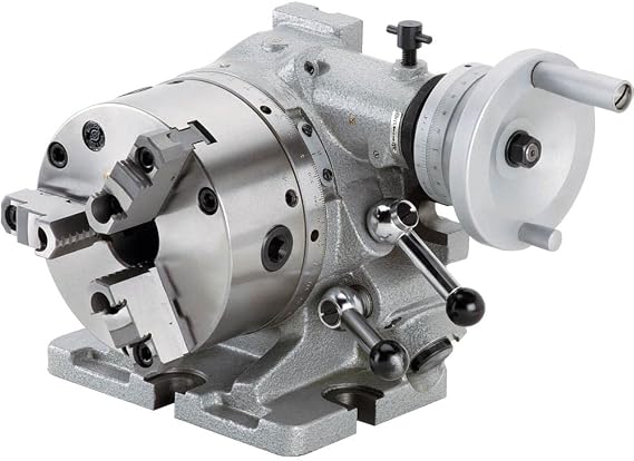 Grizzly H7506 Horizontal/Vertical Rotary Indexing Table with Chuck