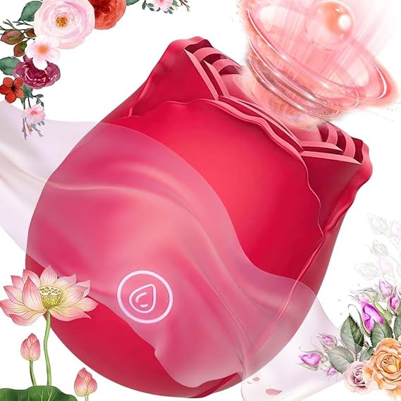 2026 Rose Adult Tool for Women Suitable for Home and Business Trips, Silent, Waterproof and Strong Vibration, Super Worry Free,The Rose for Women ER-09