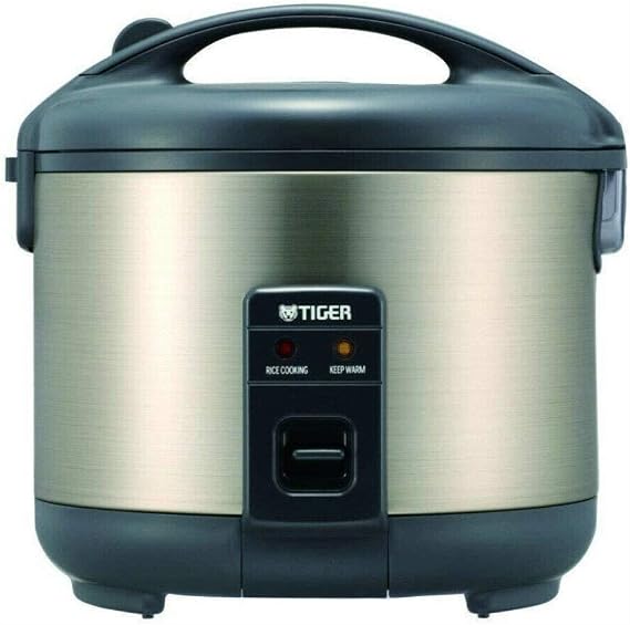 Unknown1 Tiger Stainless Steel 8-Cup Conventional Rice Cooker (Urban Satin) Non-Stick Surface