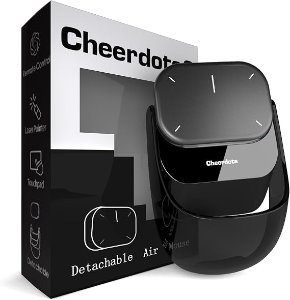 Cheerdots2 Touchpad Bluetooth Mouse with Presentation Mode, Detachable & Portable Design, Smart Software Control, Wireless Mouse for Meetings, Remote Work & Travel(Basic)
