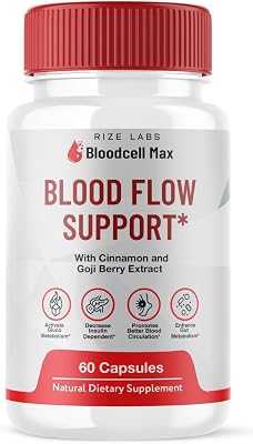 rize labs Bloodcell Max - Capsules to Maintain Healthy Levels, Advanced Formula for Overall Health 60 Capsules
