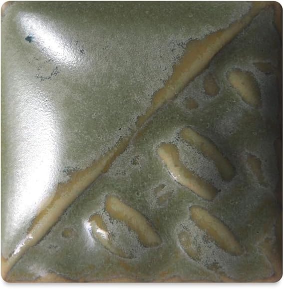 Mayco Stoneware Non-Toxic Glaze, 1 pt, Green Tea by Mayco