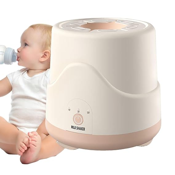 Baby Bottle Shaker - | Food Grade Baby Bottle Formula Mixer | Electric Mixer Milk Making Machine | Rechargeable Non-Slip Baby Milk Bottle Shaker | Baby Supplies for Outdoor Indoor Travel