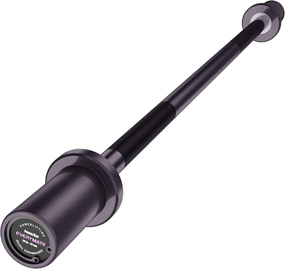 EVERYMATE 5LB Mini Barbell Bar Beginner Women Kid Barbell Total Body Workout Weighted Bar,for Strength Training, for Youth Children New Weightlifting