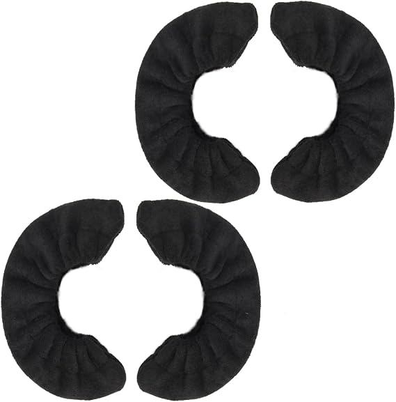 Coolrunner 2 Pairs Ice Skate Blade Covers, Sports Blade Cover Skate Blade | Protector for Hockey Skates, Figure Skates and Ice Skates, Black