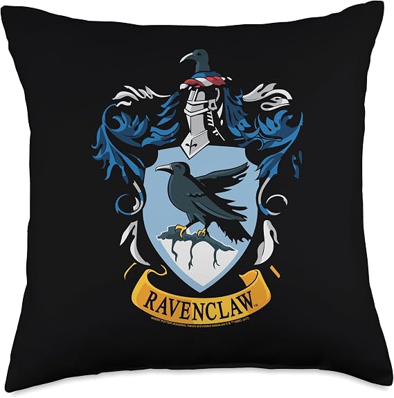 Harry Potter Ravenclaw House Crest Throw Pillow