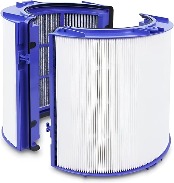 PRIMEBAG Filter HEPA & Aktivkohle - Passend für Dyson Purifier PH01 PH03 PH04 PH3A Luftreiniger Luftbefeuchter Humidify Cool Formaldehyde Autoreact - 360° Kombi Filter mit Aktivkohle und Glasfaser
