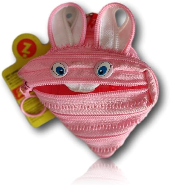 ZIPIT Monster Pencil Case Coin Pouch (Pink)
