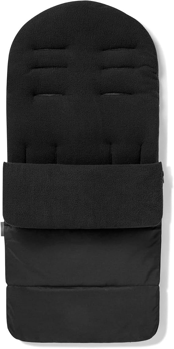 For Your Little One Premium Footmuff/Cosy Toes Compatible with Orbit Baby - Black Jack - Fits All Models
