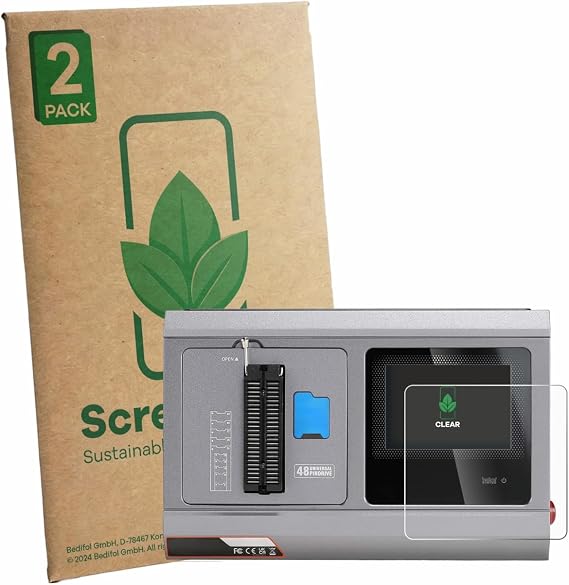 2 Pack Screen Protector Compatible with Xhorse Multi-Prog [Sustainable Screen Protection, Clear, Anti-Scratch]