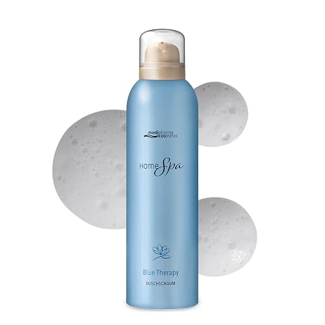 Home Spa Blue Therapy Shower Foam 200 ml Medipharma Cosmetics