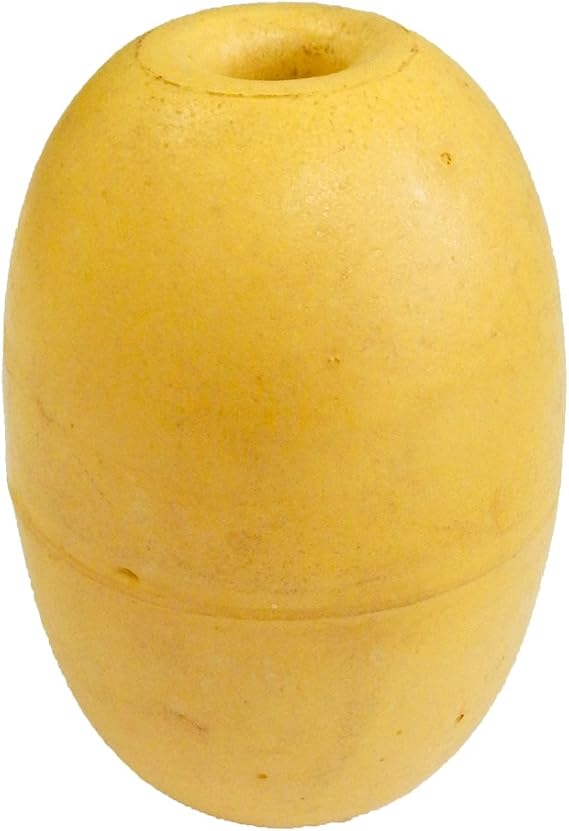 Beau Mac PVC Rope Float 4.5": Yellow