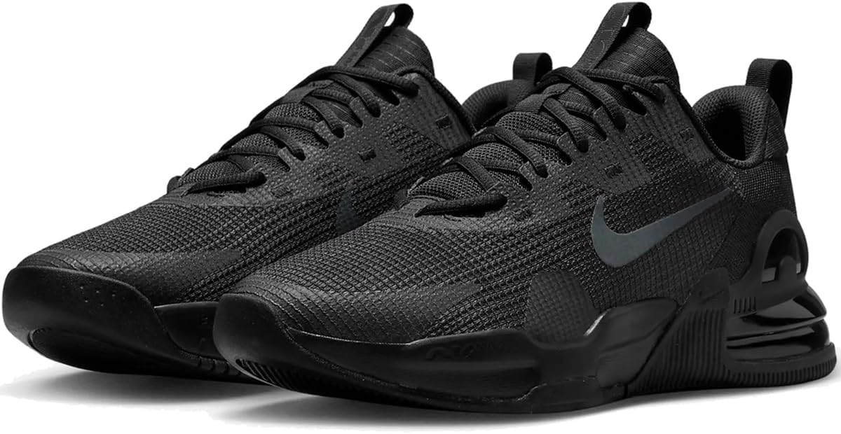 NIKE DM0829-001 Air Max Alpha Trainer 5 Shoes, Black/White, Authentic Product