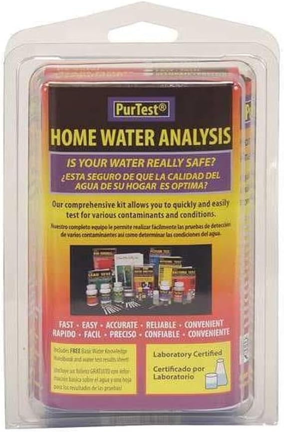 Home Drinking Water Test Kit - 11 Contaminants