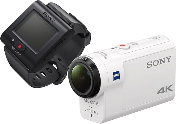 Sony ソニー Wearable Camera Action Cam 4K+Spatial Optical Image Stabilization Model FDR-X3000R Live View Remote Kit