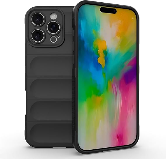 AMZER Puffer Case for iPhone 16 Pro Max Black