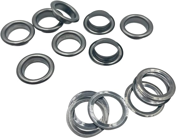 12mm Grommets Eyelets 50 Set with Washers for Clothes, Leather, Canvas PT1935