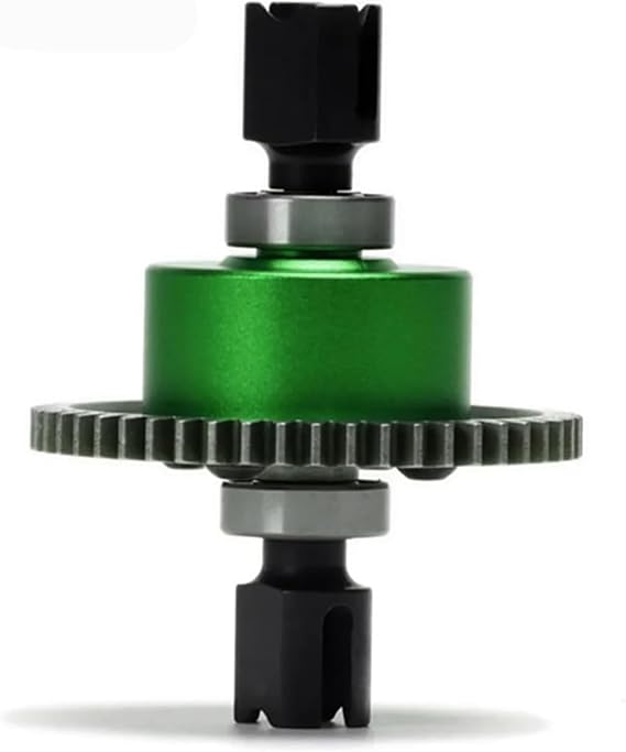 Steel 50T Center Diff Set ARA310959 for Arrma 6S 1/7 Mojave 6S 1/8 Karton Typhon Outcast Talion Notorious 6S Spur Gear Assembled Upgrades Parts(Green)