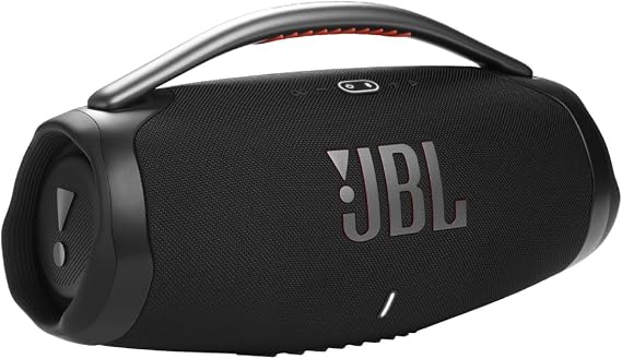 JBL Boombox 3 - Wireless Bluetooth Speaker - Portable Waterproof Music Box with Indoor and Outdoor Mode - 24 Hours Playtime - Black