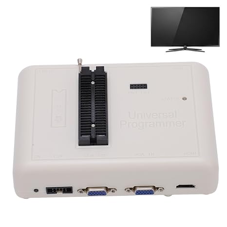 Universal Chip Programmer Kit Powerful Pin Driver 48 Pin IC Programmer Automatic Identification USB 2.0 RT809 Unlimited Capacity for LCD