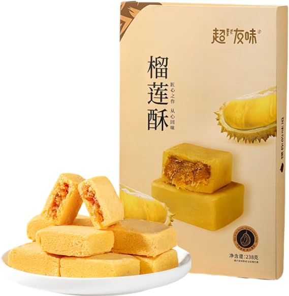 Mckona - Chinese Pastry Assortment 238g (Durian Pastry)