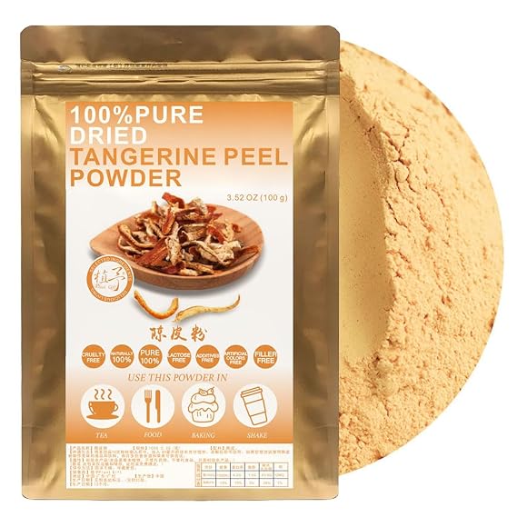 100% Natural Dried Tangerine Peel Powder , 100g/3.52oz