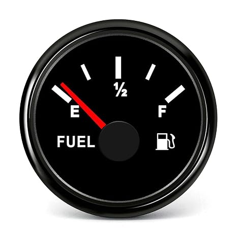 0-30 ohm Fuel Gauge 2 Fuel Level Gauge Fuel Tank Meter for Auto Car Truck Boat Motorcycle Yacht 9-32V