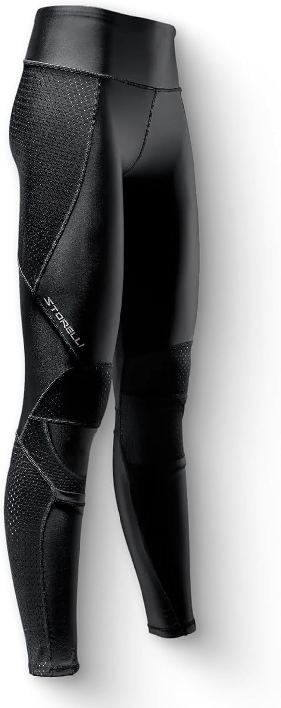 Storelli Womens Bodyshield Turf Burn Leggings 2, Premium Protection for Knees, HIPS, and Calves, Designed for Female GK