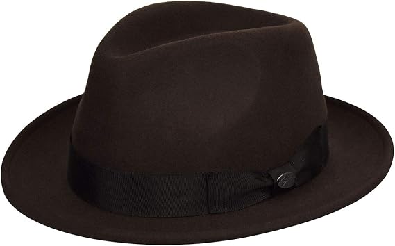 Bailey Mens Maglor Fedora Trilby Hat