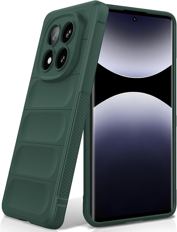 Silicone Case for Xiaomi Redmi Note 14 Pro Plus Green