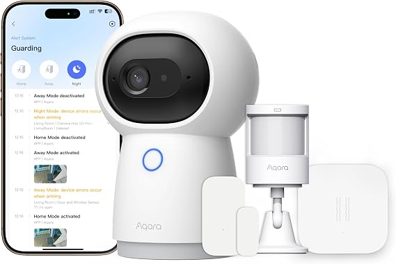 Aqara Camera Protect Kit Y100-4 Piece Wireless Home Security System