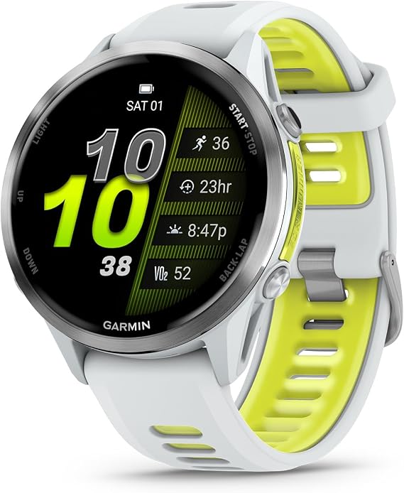 Garmin Forerunner 970 Titanyum Beyaz | Sarı
