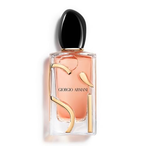 Armani Beauty Si Intense Eau de Parfum - Ambery Vanilla Perfume for Women | Long Lasting Fragrance with Blackcurrent, Rose, Black Tea & Vanilla - Warm Sweet Womens Scent Perfect for Everyday Wear