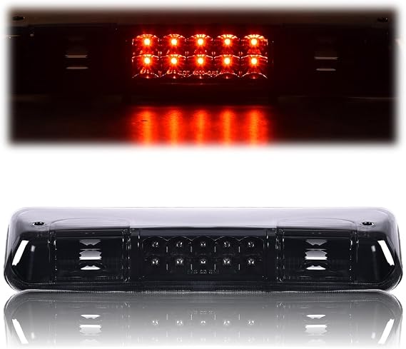 DOTCOM LED 3rd Third Brake Light,Compatible with Ford F150 Lobo 2004-2008/Fit Ford Explorer 2007-2010/Fit Lincoln Mark LT 2006-2008,Rear Tail Cargo Lamp,Smoky Lens Black Housing