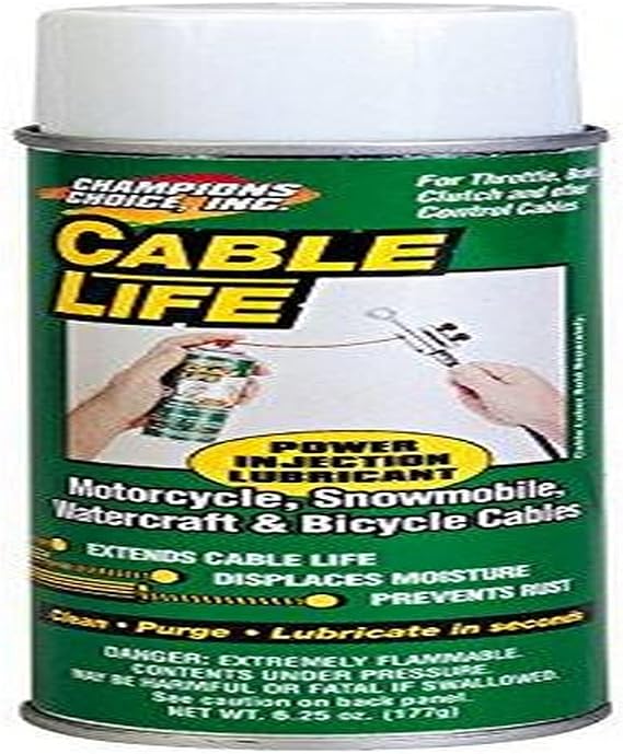 Protect All Cable Life - Cable Lubricator for Bicycles/Motorcycles/Boats/Jetskis/ATVs/Snowmobiles 25006