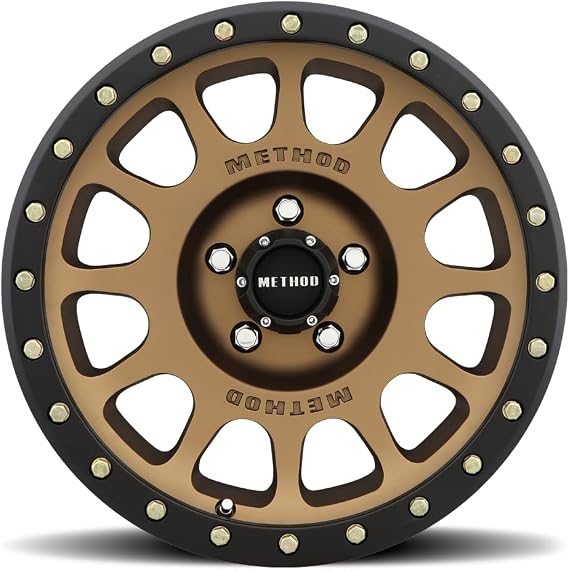 Method Race Wheels MR305 NV, 18x9, 0mm Offset, 5x150, 116.5mm Centerbore, Method Bronze - Matte Black Lip, MR30589058900