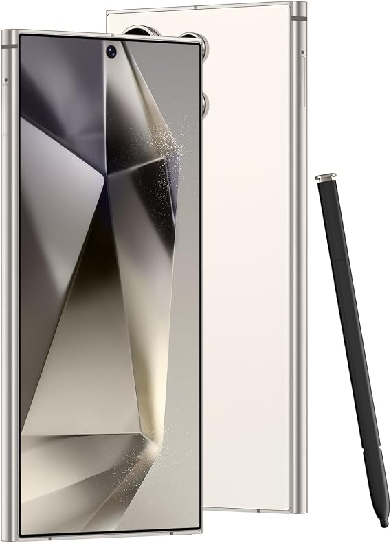 X24 Ultra Unlocked Phone 8+256GB, Built in Pen the Phone, Smartphone Battery 6800mAh 6.8" HD Screen, Android 13.0 with Memory Card Cell Phone, Face ID/5G/Fingerprint Lock/GPS (Milk White)