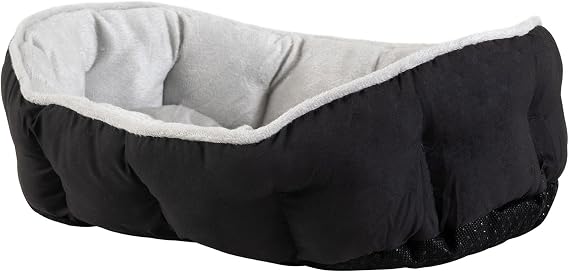 Petmate Oval Sleeper Small Dog Bed, 19 x 14in, for Small Breeds