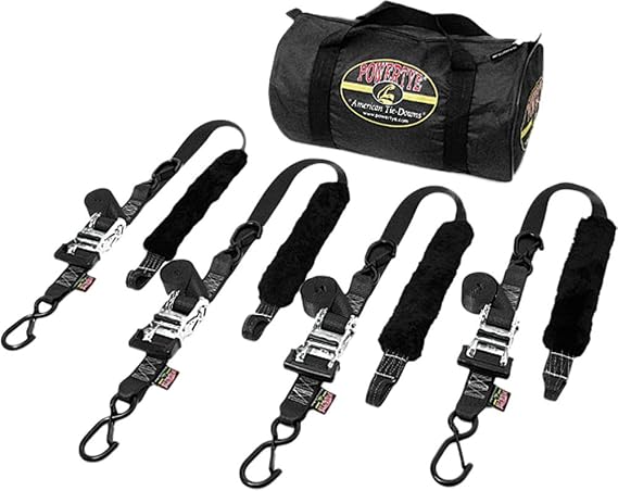 Powertye Fat Strap Trailer Kit - Black TRAILERKIT-82