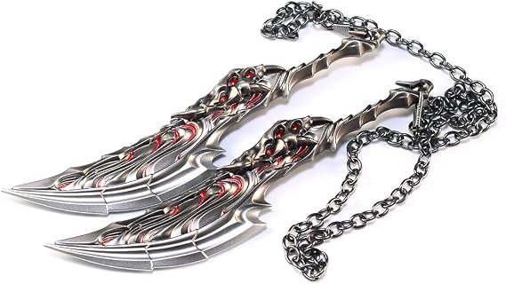 Superbuybox Valorant Knife Martial Arts Action Figures Game Collection Keychain Desk Decoration Backpack Pendant Gift (Valorant Blades of Primordia)