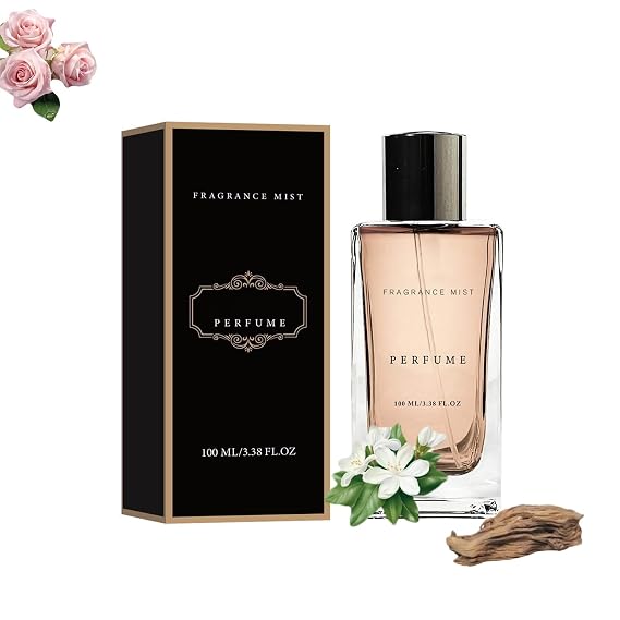 Vanilla Perfume for Women, Long Lasting Perfume for Women, Elegant & Long-Lasting Scent, Perfect for Daily Wear & Dating, Ideal Valentine's Day Gift for Her 100ML (Vanilla)