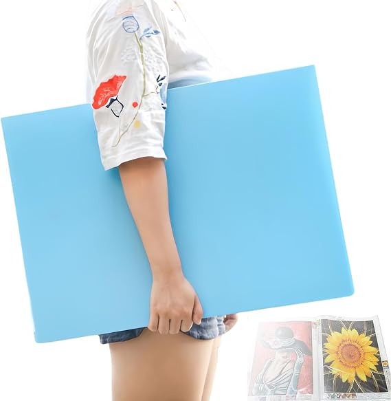 Diamond Art Portfolio Book 22"16" (55cm40cm), 30sleeves, A2, Blue