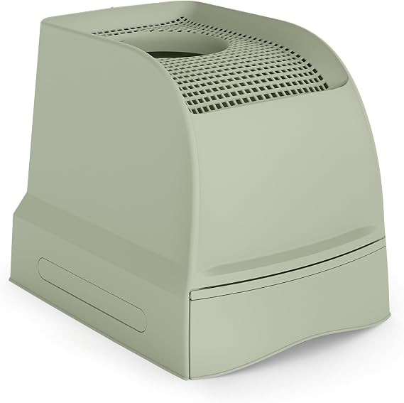 Imac Frida Üstten Girişli Kedi Tuvaleti Bej 56x40x43,5cm